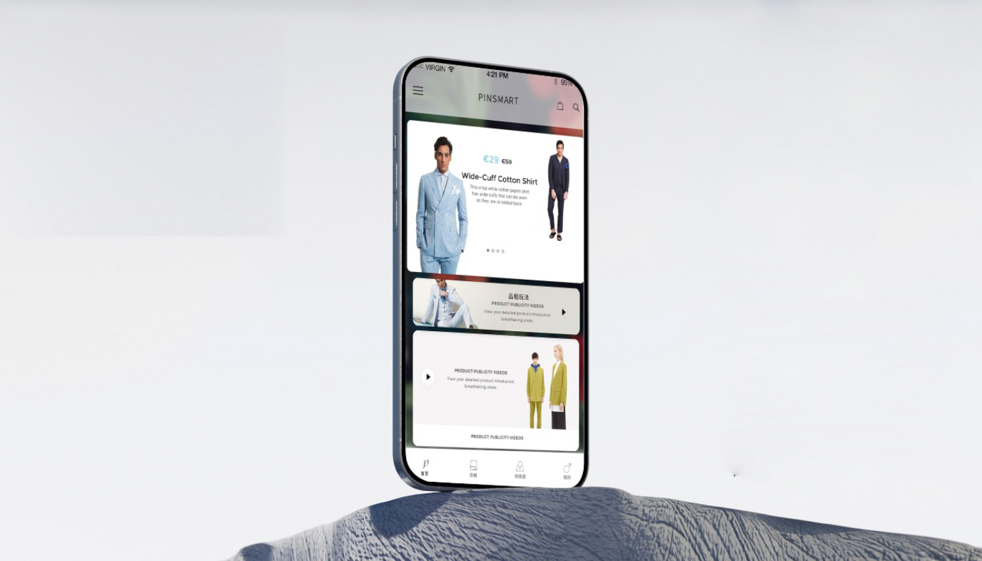 Pinsmart 定制服装小程序